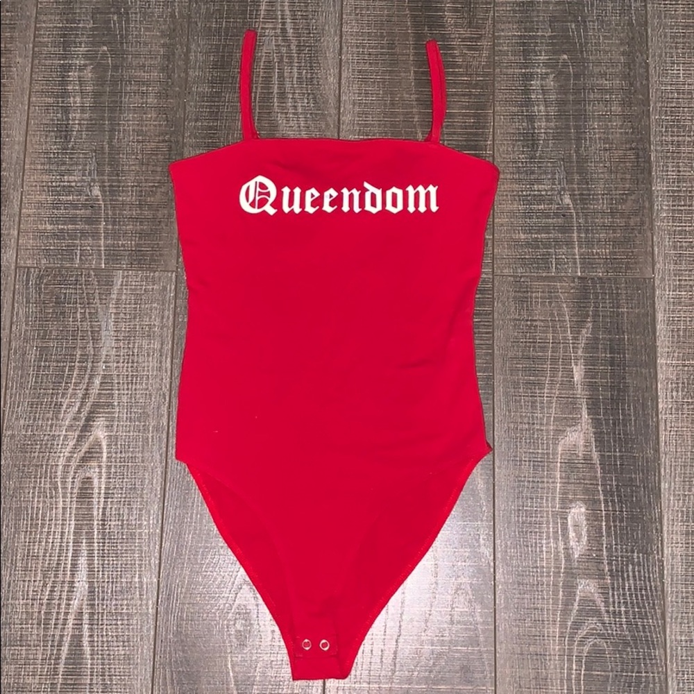 Red body suit ❤️